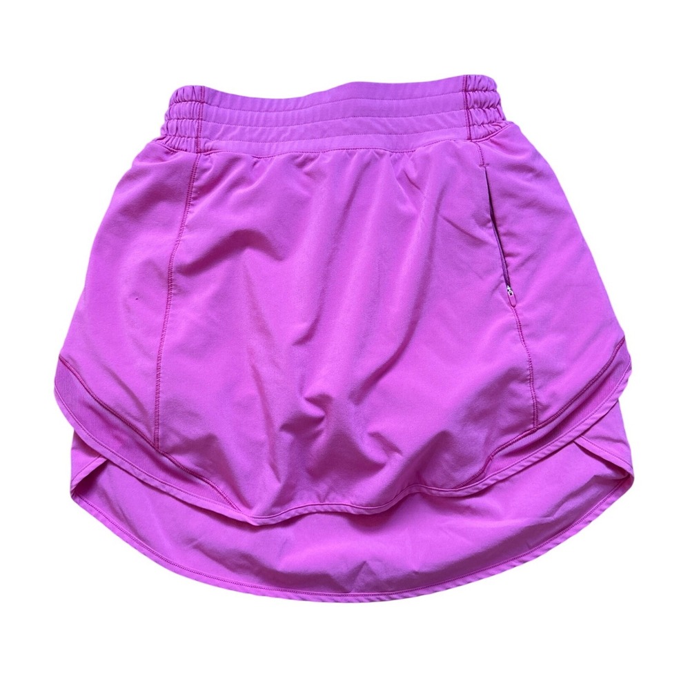 Lululemon Pace‎ Rival Skirt Women Pink Excellent Athletic Tennis Skort SIZE 4
